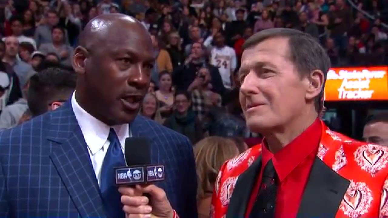 Michael Jordan interview with Craig Sager at the All-Star Game