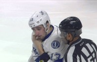 Montreal’s Beaulieu punches off Cedric Paquette’s visor
