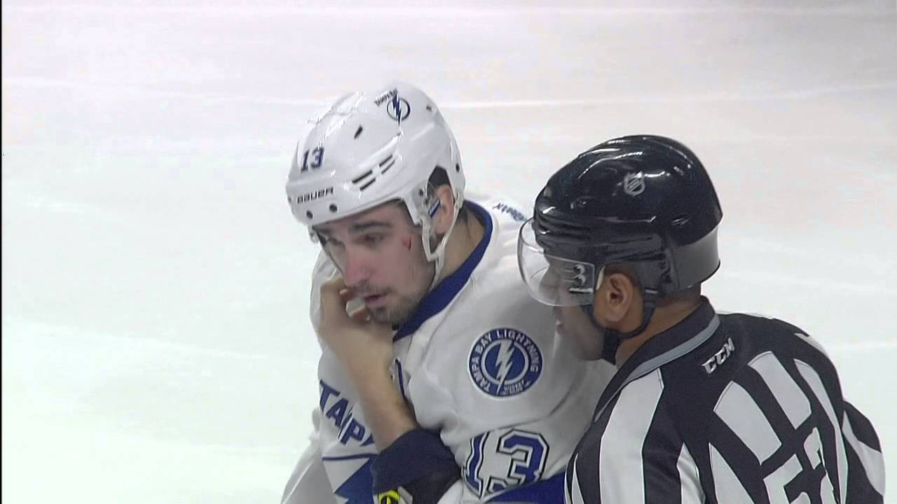 Montreal's Beaulieu punches off Cedric Paquette’s visor