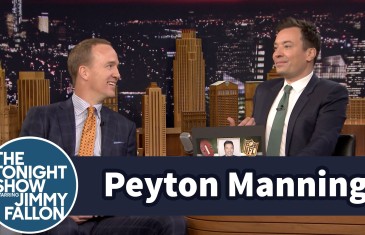 Peyton Manning gives NFL Superlatives to Jimmy Fallon