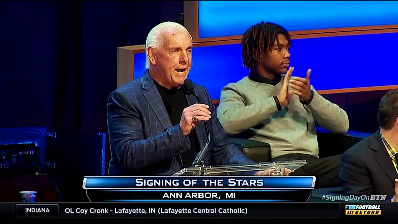 Ric Flair says he can't stand Ohio State & has no time for Michigan State