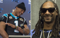Cam Newton hits the dab for Snoop Dogg!
