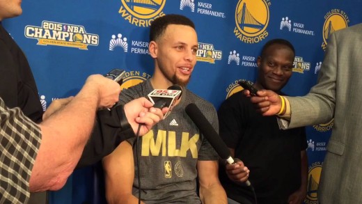 Stephen Curry discusses Kanye West’s tweet about him & Michael Jordan