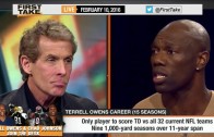 Skip Bayless challenges Terrell Owens for being divisive & disruptive
