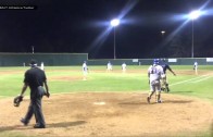 Texas A&M at Texarkana baseball player with epic grand slam bat flip