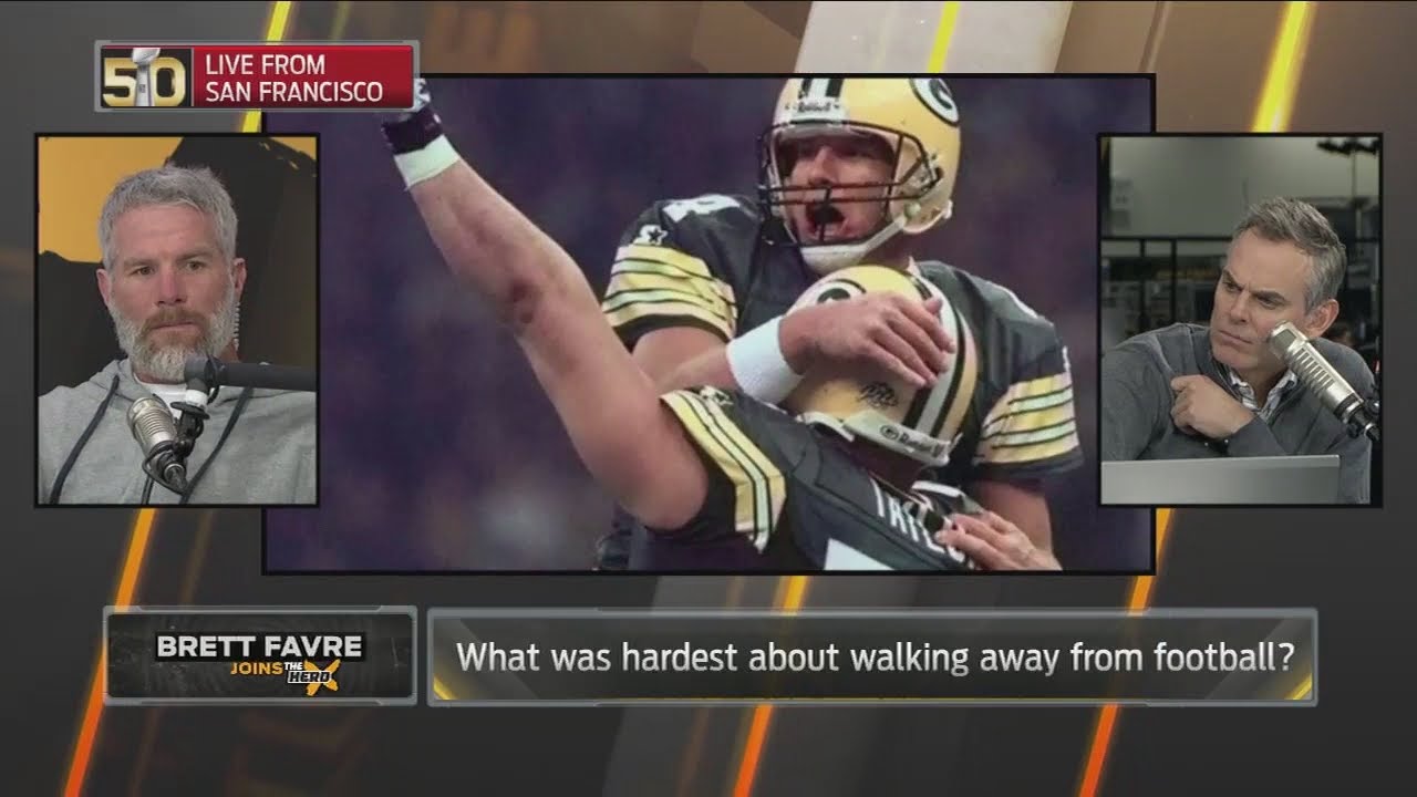 This is what Brett Favre misses the most about football