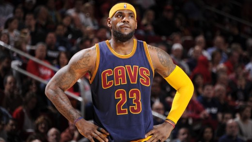 LeBron James with no comment about unfollowing the Cavaliers on Twitter