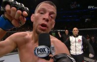 Nate Diaz says “I’m not surprised motherfuckers” after win