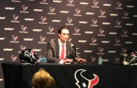 Brock Osweiler introduced by the Houston Texans