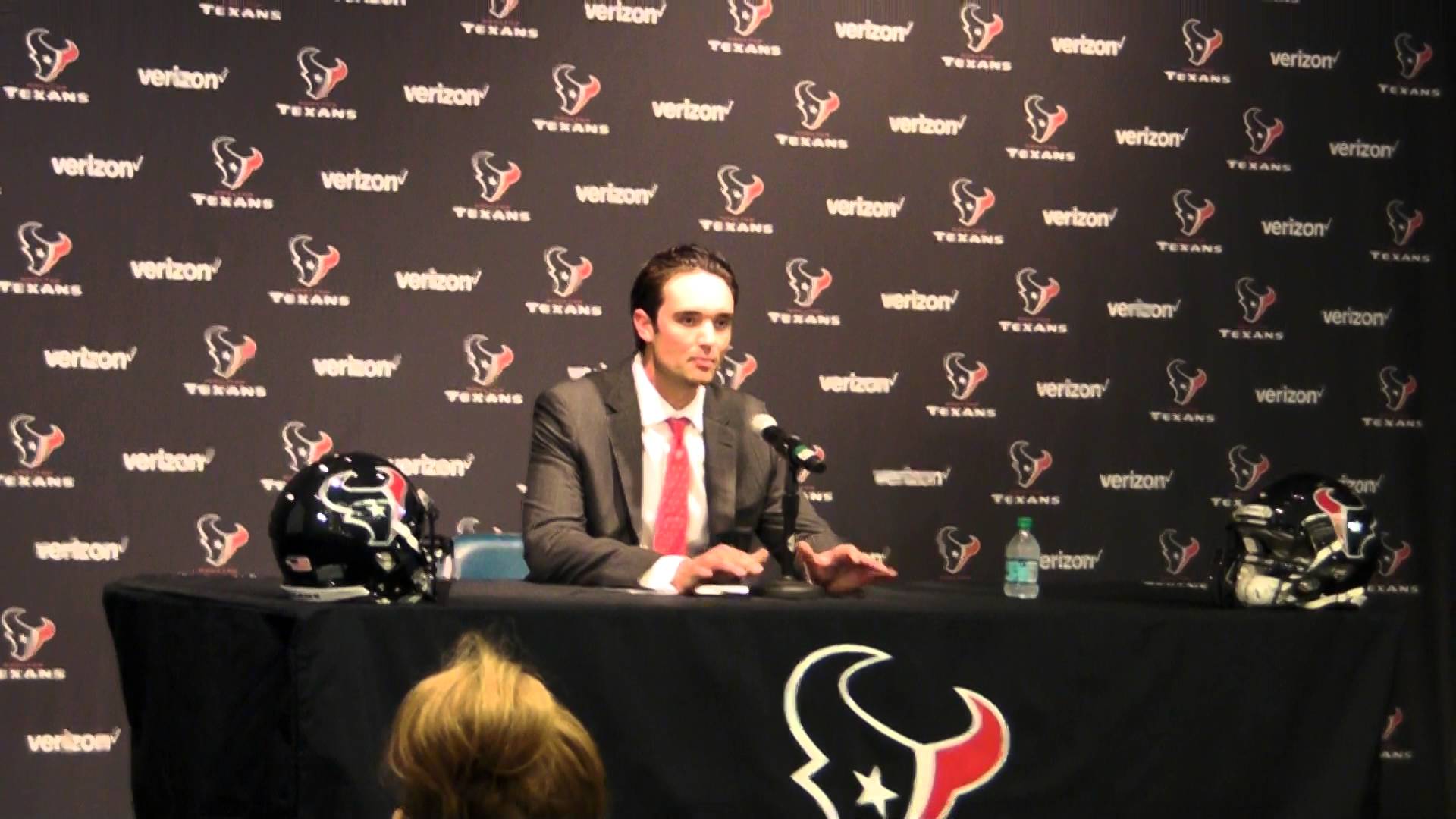 Brock Osweiler introduced by the Houston Texans