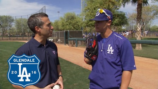 Clayton Kershaw & Joc Pederson discuss 2016 Dodgers camp