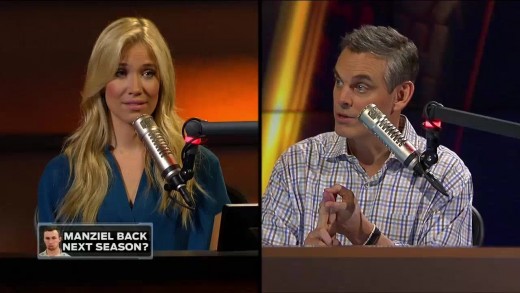 Colin Cowherd’s theory is Johnny Manziel purposely wanted to be cut