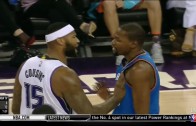 DeMarcus Cousins & Kevin Durant get into it