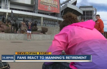 Denver fans react to Peyton Manning’s retirement