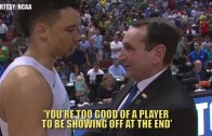 Did Coach K lecture Oregon’s Dillon Brooks after beating Duke?
