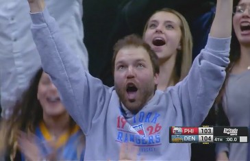 Emmanuel Mudiay hits game winner from near half court