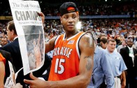 Carmelo Anthony fired up over Syracuse advancing to Final Four