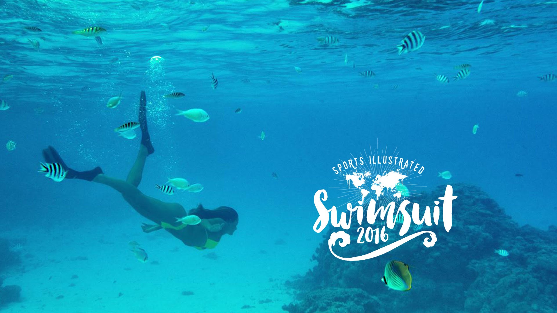 Dime View: Hannah Davis's SI Swimsuit 2016 shoot in Bora Bora