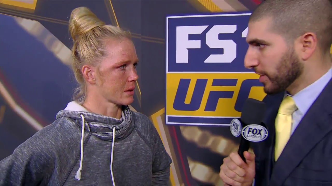 Holly Holm says 