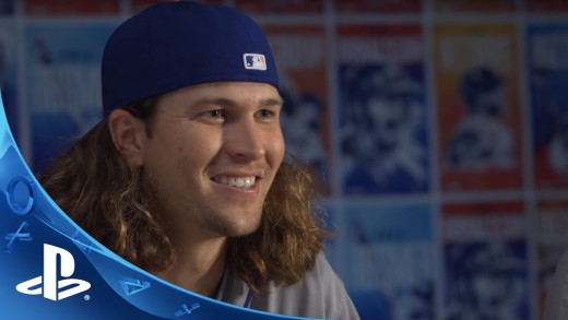 Jacob DeGrom pitches as himself in MLB The Show 2016