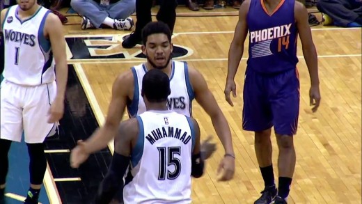 Karl-Anthony Towns posterizes Mirza Teletovic