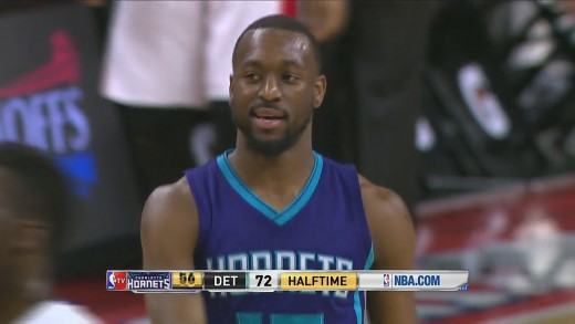 Kemba Walker hits half court shot at the buzzer