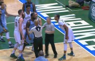Lance Stephenson wanted to fight John Henson after this hard foul