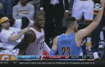 LeBron James gets revenge on Jusuf Nurkic