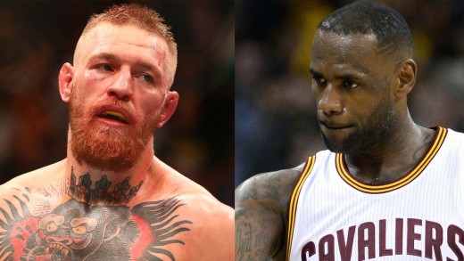 LeBron James words of encouragement for Conor McGregor