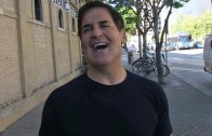 Mark Cuban reaches First Base with Single at Dirk’s Heroes