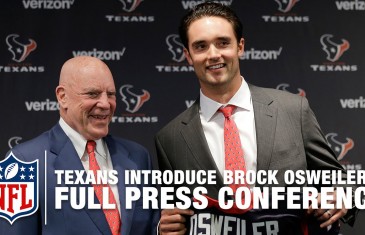 Brock Osweiler says “Texans on cusp of being great”