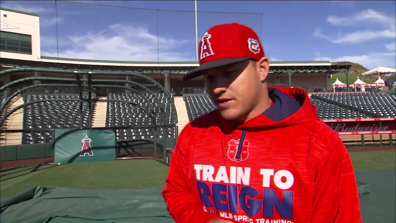 Mike Trout discusses his approach to hitting