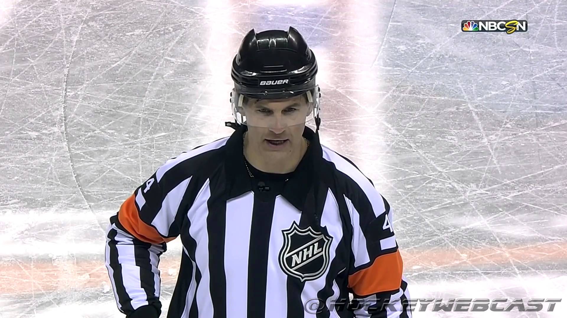 NHL referee with the most dramatic call ever
