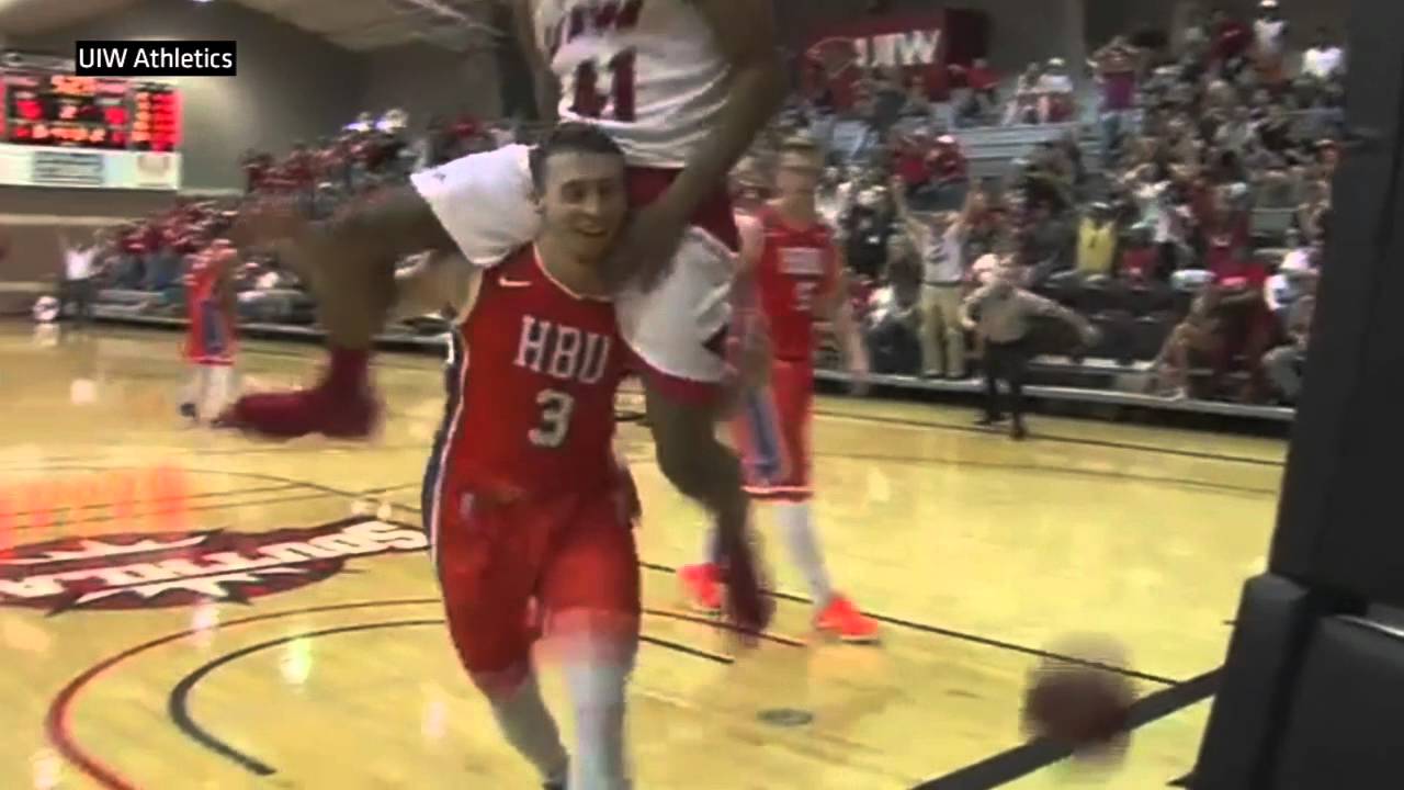 The Piggyback Dunk by Shawn Johnson of UIW