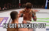 UFC fighter learns instant karma lesson in UFC 196