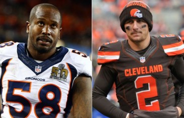 Von Miller says he wants Johnny Manziel on the Broncos