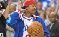 Philadelphia 76ers honor Allen Iverson on being selected to Hall of Fame
