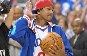 Philadelphia 76ers honor Allen Iverson on being selected to Hall of Fame