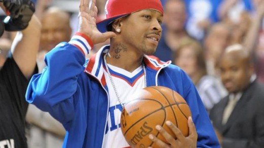Philadelphia 76ers honor Allen Iverson on being selected to Hall of Fame