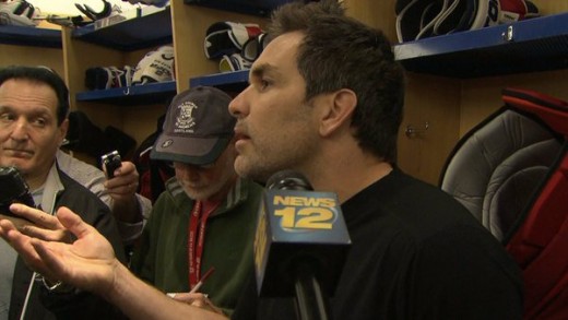 Rangers defencemen Dan Boyle tells reporter to “get the fuck out”