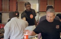 LeBron James surprises people as Blaze pizza’s new server