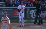 Bryce Harper hits a pinch hit home run to tie game