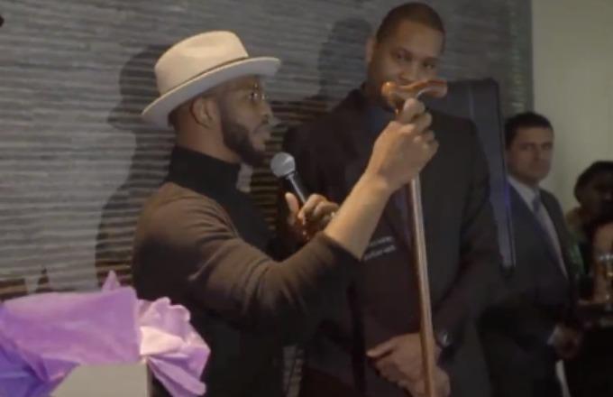 Throwback Thursday: Carmelo Anthony, Chris Paul & Dwyane Wade honor Kobe Bryant at NBA All-star party in Toronto