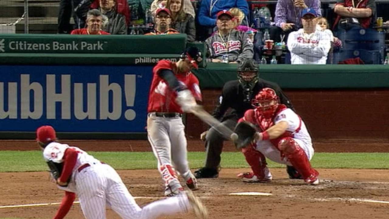 Daily Routine: Bryce Harper goes deep yet again