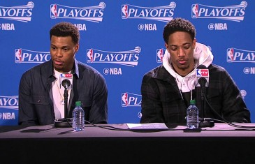 DeMar DeRozan, Dwayne Casey & Kyle Lowry speak on Raptors Game 1 loss