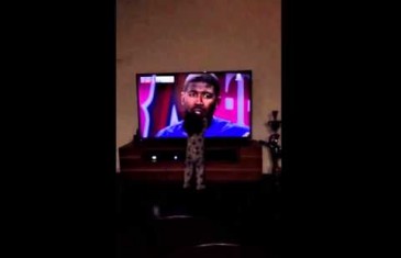 Dexter Fowler’s daughter calls out for her dad on TV