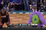 Dwyane Wade has epic stand off with Charlotte Hornets fan