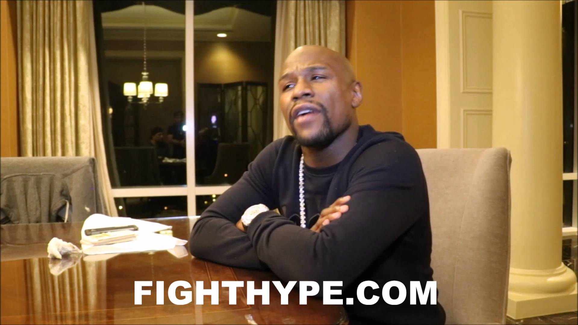 Floyd Mayweather calls Adrien Broner's call out 