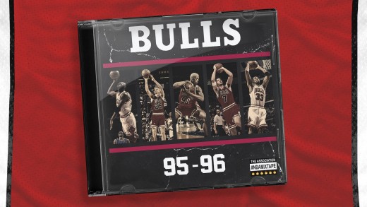 Highlight tape of the ’95-’96 Chicago Bulls 72 win team