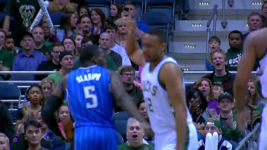 Jabari Parker puts DeWayne Dedmon on a poster